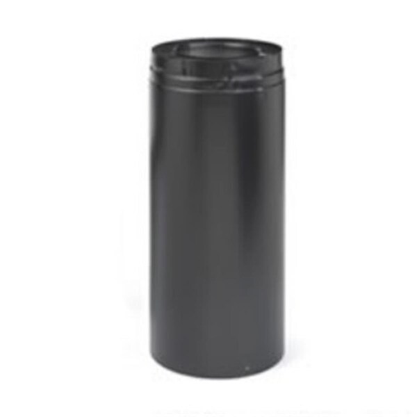 Ricki'S Rugs M & G Duravent 46DVA-16AB 4 Inch idx6 Inch od Black Direct-vent Pro 16 Inch Pipe Extension RI2547743 - main